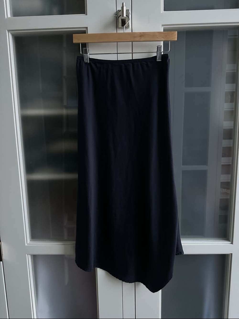 French Connection Navy Black Maxi Skirt